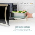 Bentgo – Microsteel Lunchbox 2000ml/68oz – RoseAqua