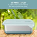 Bentgo – Microsteel Lunchbox 2000ml/68oz – RoseAqua