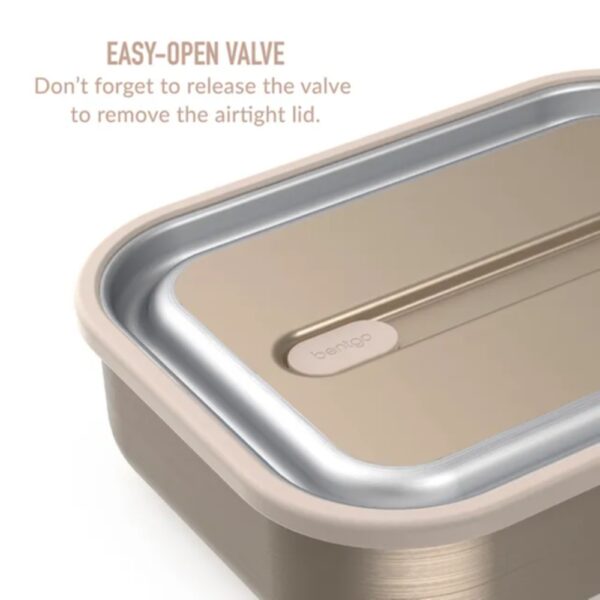 Bentgo – Stainless Steel Leak Proof Lunch Box – Gold