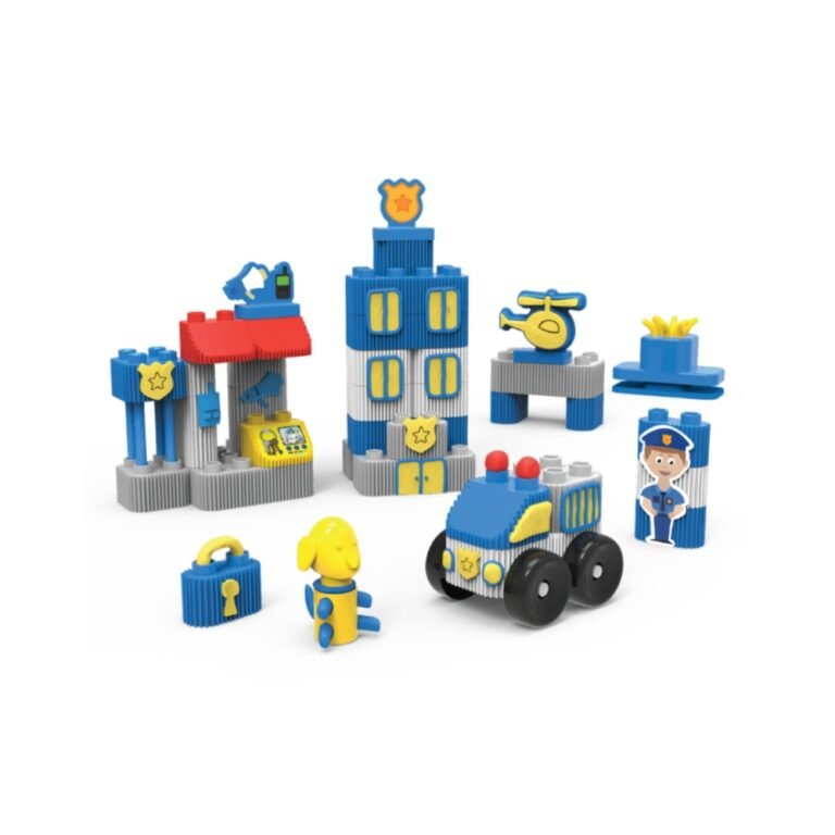 Bildo Block & Dough Police Rescue