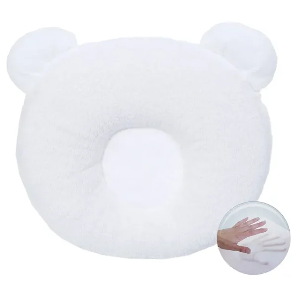 Candide – P’tit Panda Baby Pillow – White