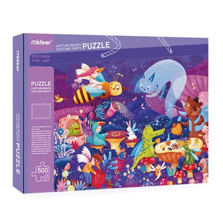 Captain Bear's Costume Party Puzzle - 500 PCS
