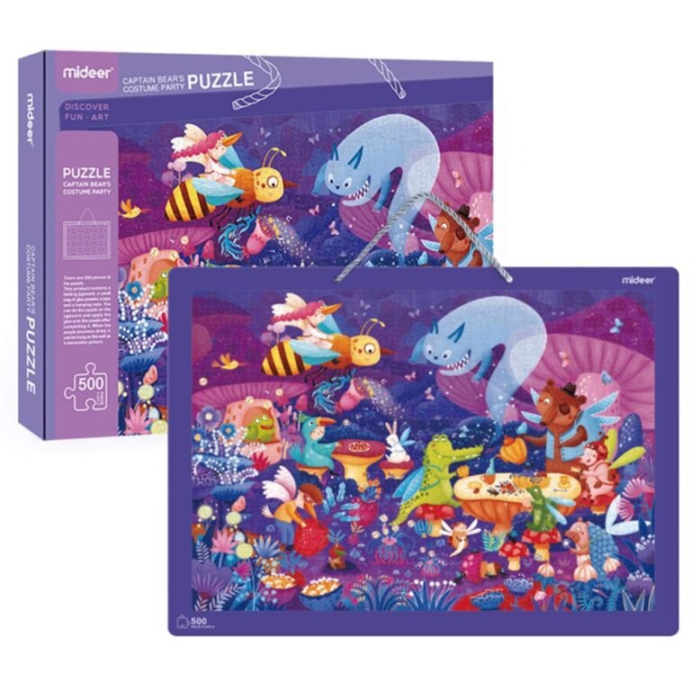 Captain Bear's Costume Party Puzzle - 500 PCS