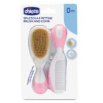Chicco – Brush and Comb 0m+ Pink