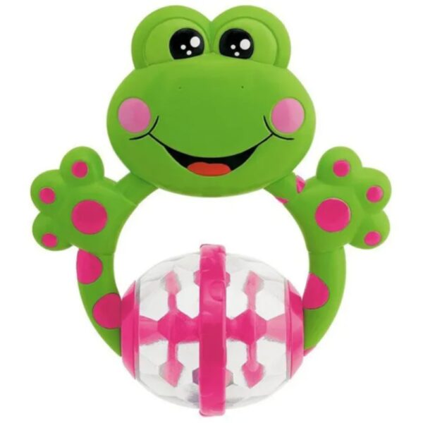 Chicco – Frog Fun Teething Rattle