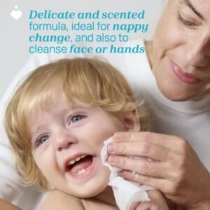Chicco - Perfumed Wipes, 72 Pcs without Flip Cover, 0m+