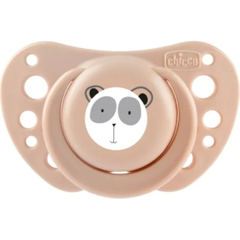 Chicco - PhysioForma Air Silicone Soother 2-6m - 2 pcs, Pink, Panda-Huff