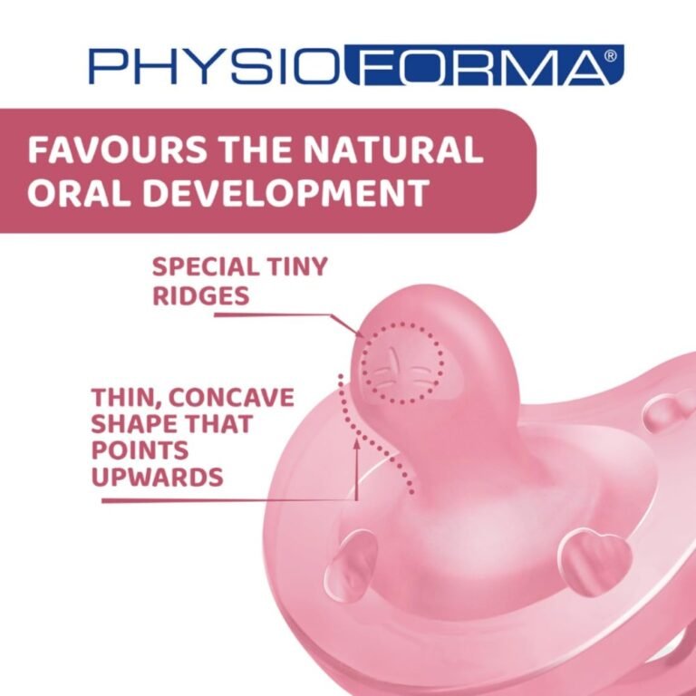 Chicco - Physioforma Soft Silicone Soother 6-16m - 1 pc, Pink