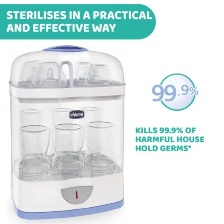 Chicco - Sterilnatural 2 In 1 Sterilizer - White