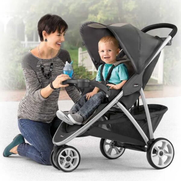 Chicco – Viaro Quick-Fold Stroller 6M-3Y – Graphite