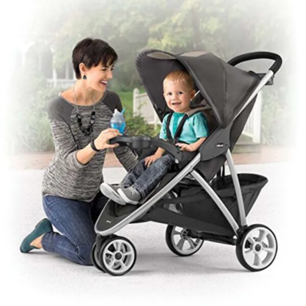 Chicco – Viaro Quick-Fold Stroller 6M-3Y – Graphite