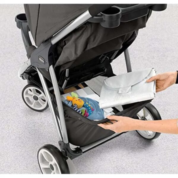 Chicco – Viaro Quick-Fold Stroller 6M-3Y – Graphite