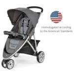 Chicco – Viaro Quick-Fold Stroller 6M-3Y – Graphite