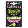 Crayola – Construction Paper Crayons Pack of 24
