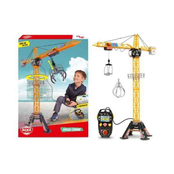 Dickie – Construction Mega Crane – 120 Cm