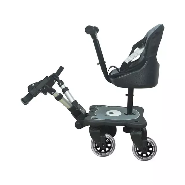 Bumble & Bird - 4-Wheel Co-Rider With Safe Seat & Wheel Universal Buggy Board