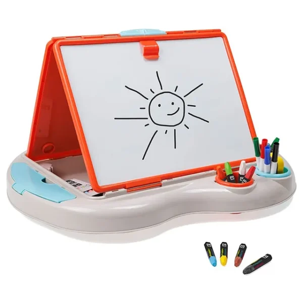 Eurekakids – 4in1 Foldable Art Table with Accessories