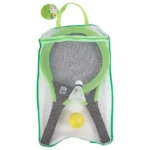 Eurekakids – Kids Cloth Racquets Badminton & Tennis Set 3Y+