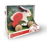 Hape – Push and Pull Bunny Wooden Pull Along Toy