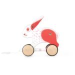Hape – Push and Pull Bunny Wooden Pull Along Toy