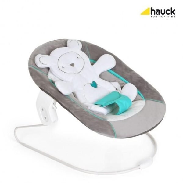 Hauck Bear Hearts Grey Alpha Bouncer Highchair – 2 In1