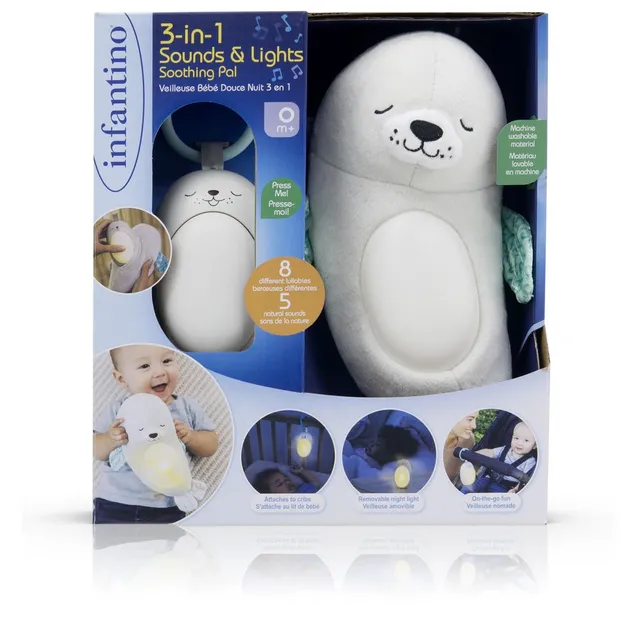 Infantino - SNUGGLE PAL SOUNDS & LIGHTS SOOTHER
