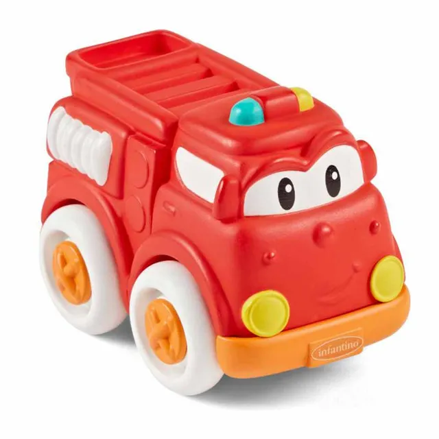 Infantino - Grip Roll Soft Wheels Header With Elastic Band