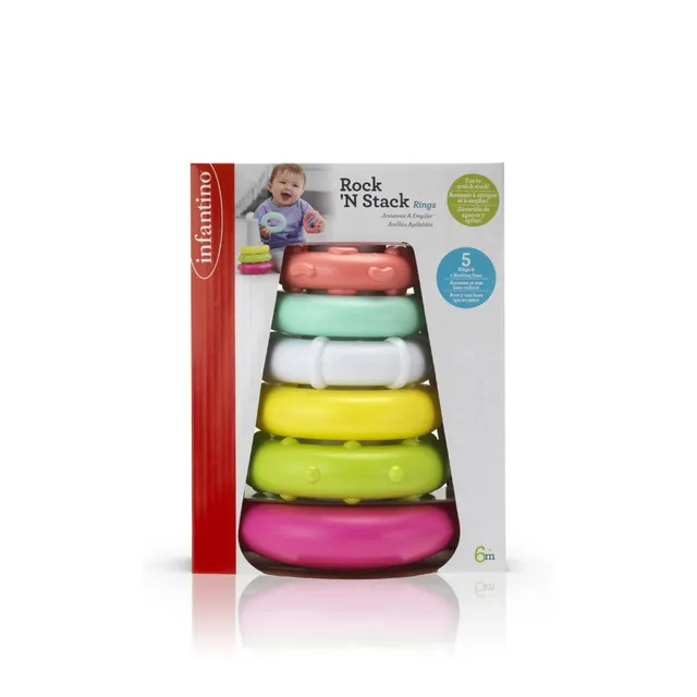 Infantino - Rock N Rings - Pink