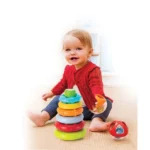 Infantino – Rock’N Stack Rings Toy