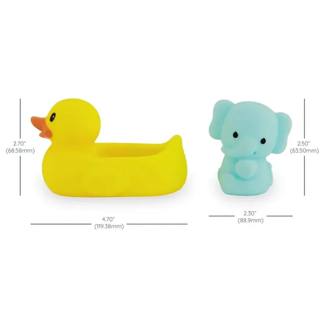 Infantino - Safety Temperature Bath Pals