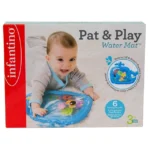 Infantino – Sensory Whale Pat & Play Water Mat – Blue