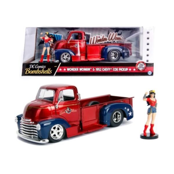 Jada – Dc Bombshells 1952 Chevy Coe Pickup 1:24