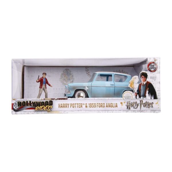 Jada – Harry Potter Ford Anglia Car- 1959 with Harry Potter Figure