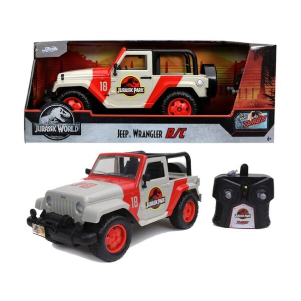 Jada – Jurassic Park Rc Jeep Wrangler 1:16