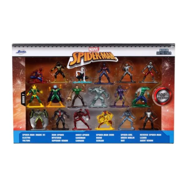 Jada – Marvel Multi Pack Nano Figures – Wave 7 – 1:65 18Pcs