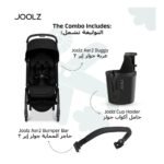 Joolz Aer2 Buggy with Bumper Bar + Cup Holder – Space Black