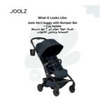 Joolz Aer2 buggy with Bumper Bar + Cup Holder-Dark navy Blue
