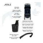 Joolz Aer2 buggy with Bumper Bar + Cup Holder-Dark navy Blue