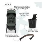 Joolz Aer2 buggy with Bumper Bar + Cup Holder-Forest Green