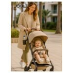 Joolz Aer2 buggy with Bumper Bar + Cup Holder-Sandy taupe
