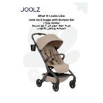 Joolz Aer2 Buggy with Bumper Bar & Cup Holder – Hazel Brown