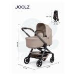 Joolz Hub² chassis + seat Sandy taupe