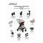 Joolz Hub² chassis + seat Sandy taupe