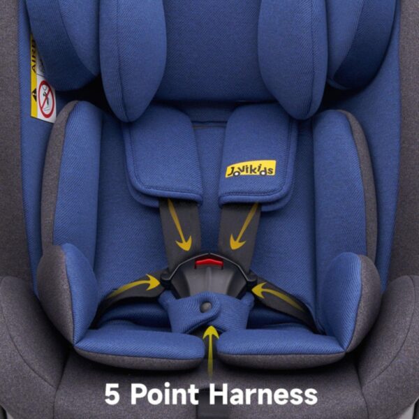 Jovikids – Angel Safety Baby Car Seat with Isofix and Top Tether – Blue