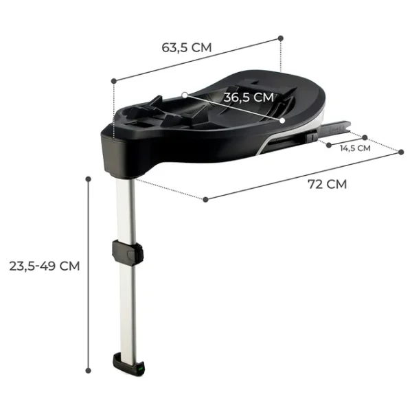 Kinderkraft – Care Fix Base – Black