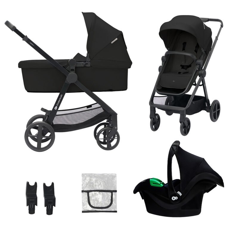 Kinderkraft - Newly Multifunctional Travel System - Classic Black