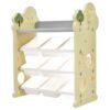 Little Angel – Toys Organizer Cabinet With 9 Bins & Hook – Green
