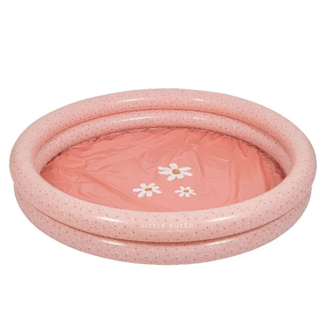 Little Dutch Inflatable Pool Pink Flowers 150 cm