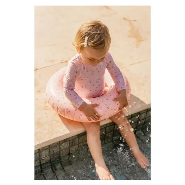 Little Dutch Swim Ring Pink Flowers 50 cm