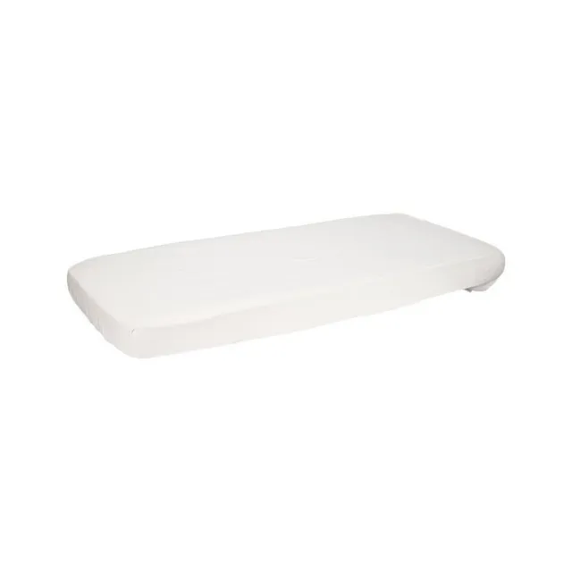 Little Dutch Fitted Bassinet Sheet Muslin Soft White